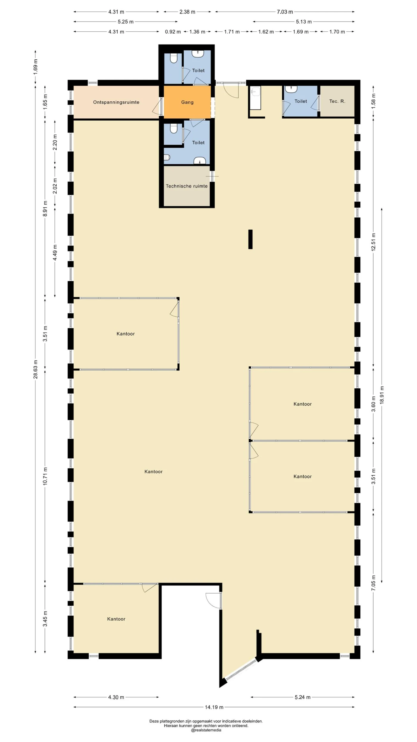 Mercator 3 - 4e verd 0 ong — plattegrond 1